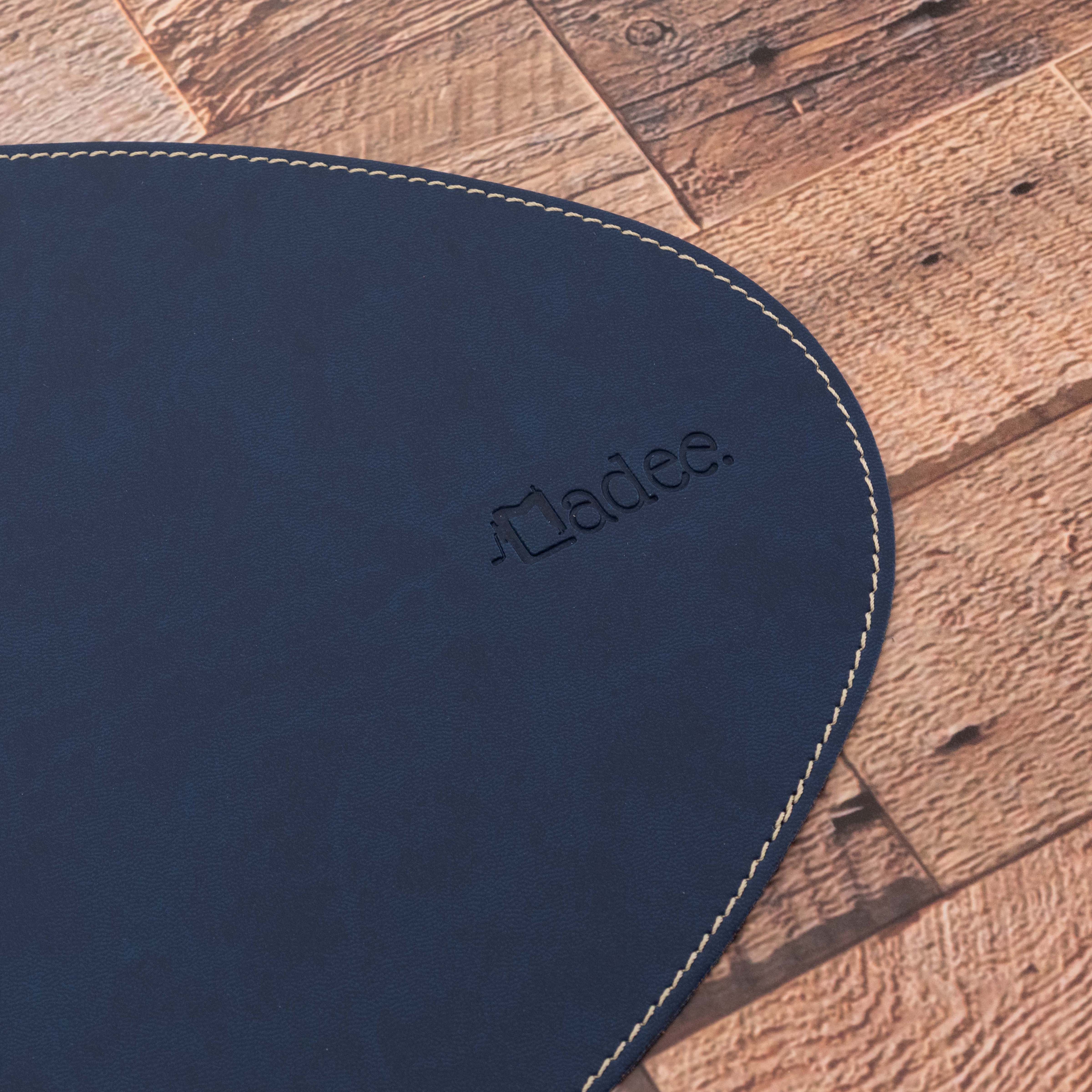 Set de table personnalisable en simili cuir
