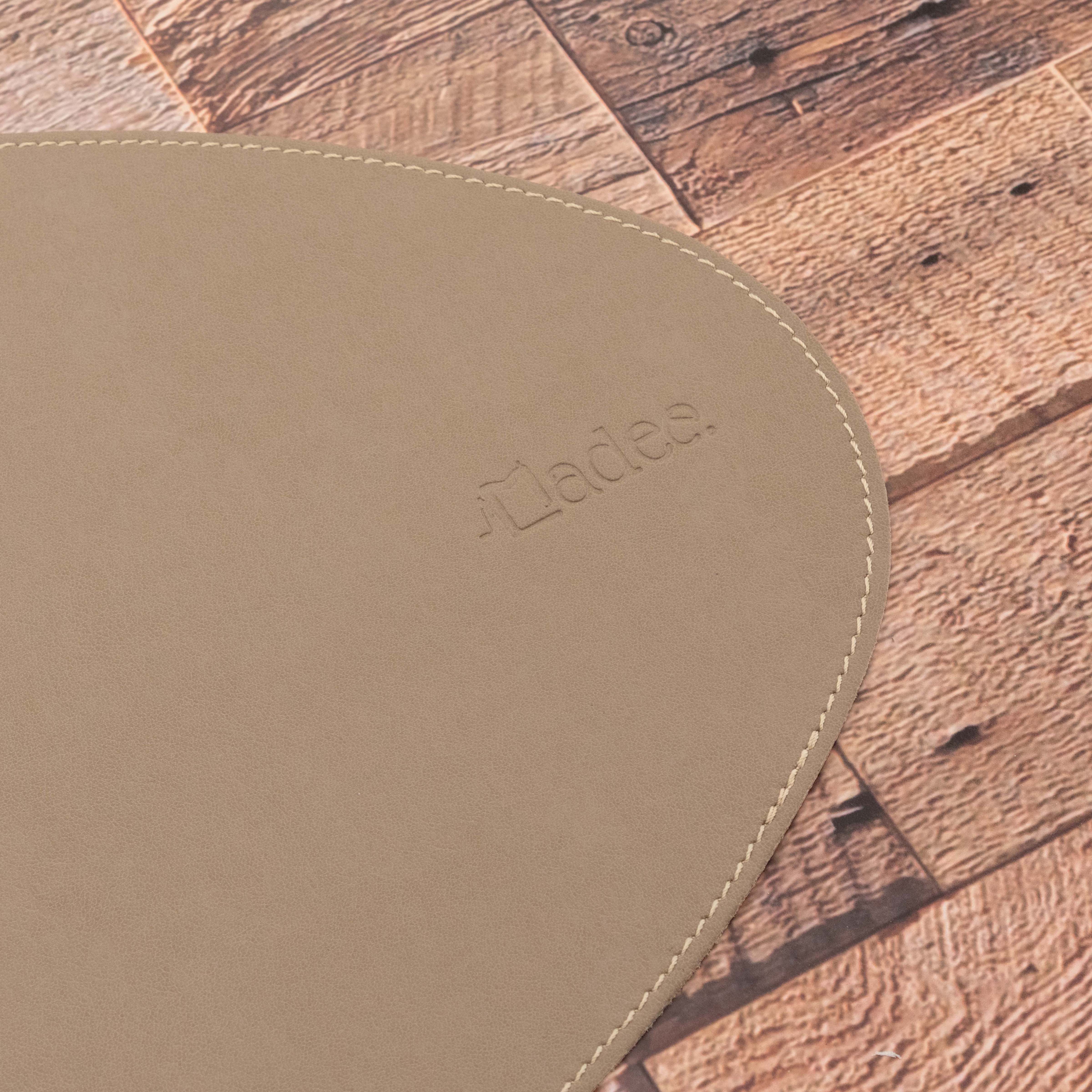 Set de table personnalisable en simili cuir