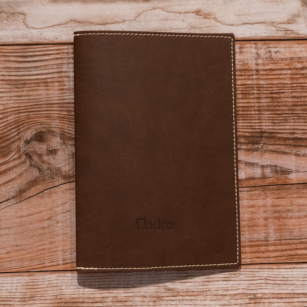 Porta menu morbido con elastico personalizzabile in similpelle