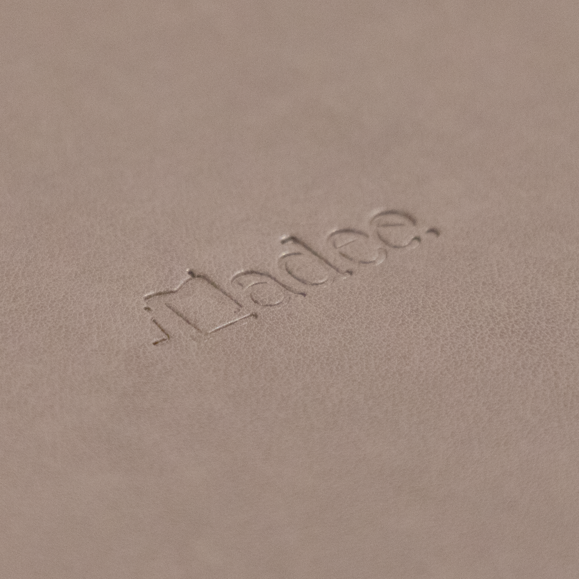 Set de table personnalisable en simili cuir