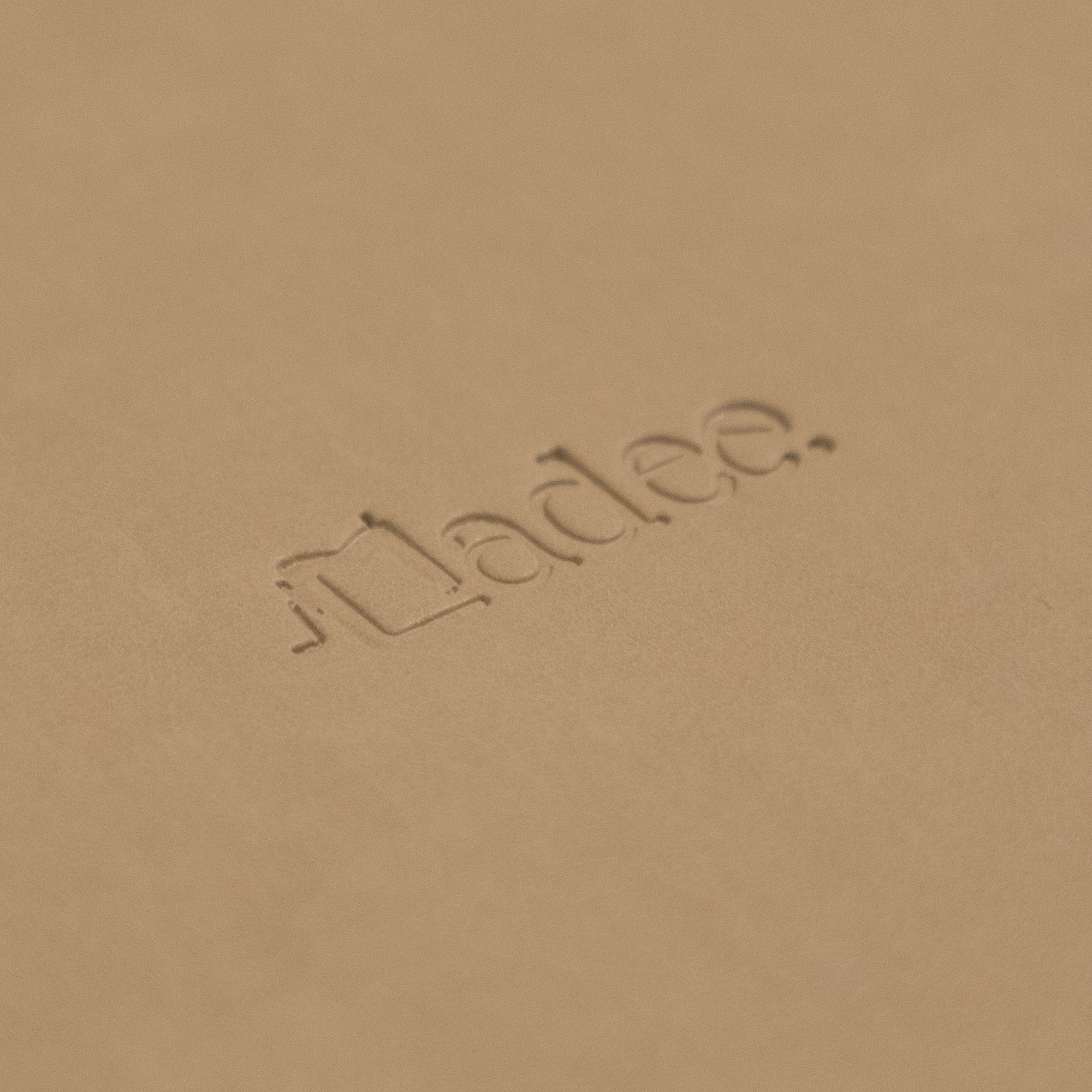 Set de table personnalisable en simili cuir