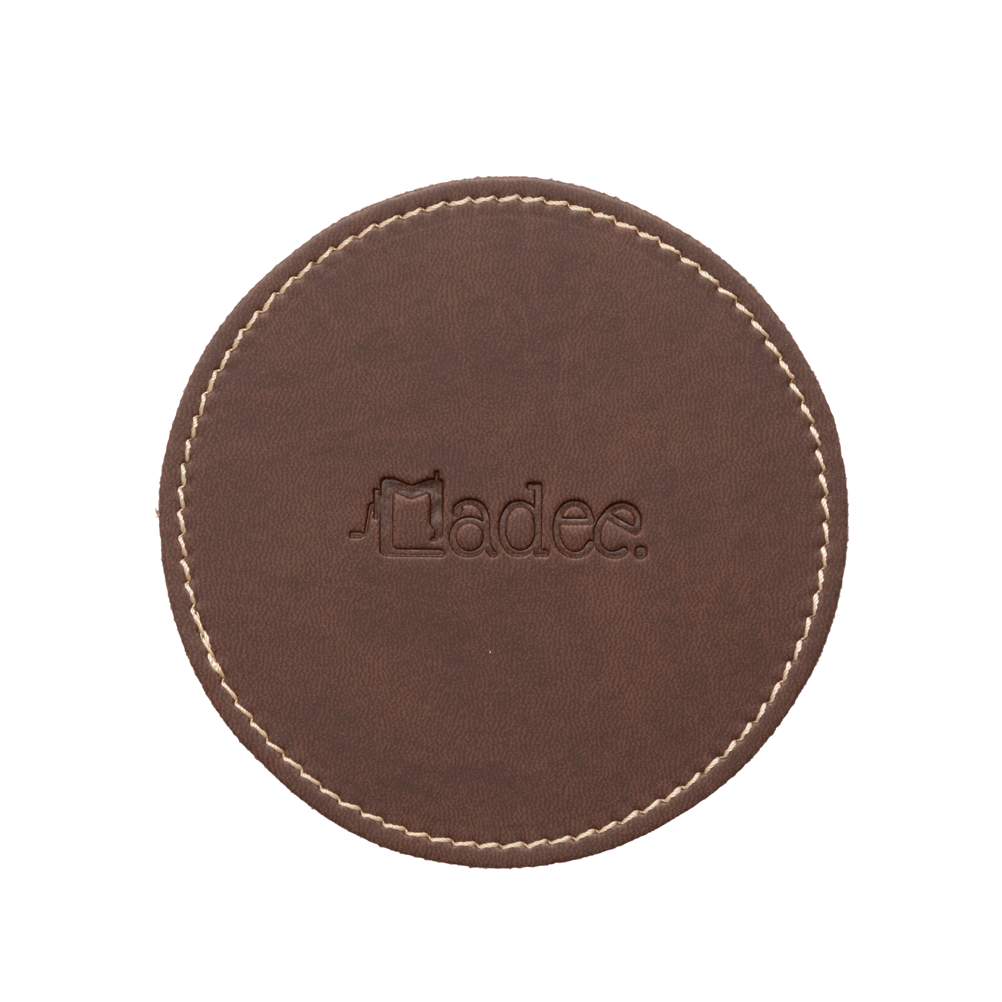 Sottobicchiere personalizzabile in similpelle