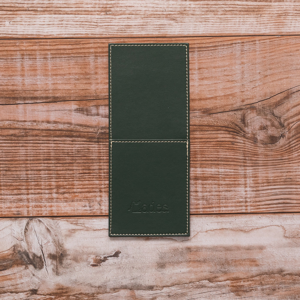 Porta posate personalizzabile in similpelle