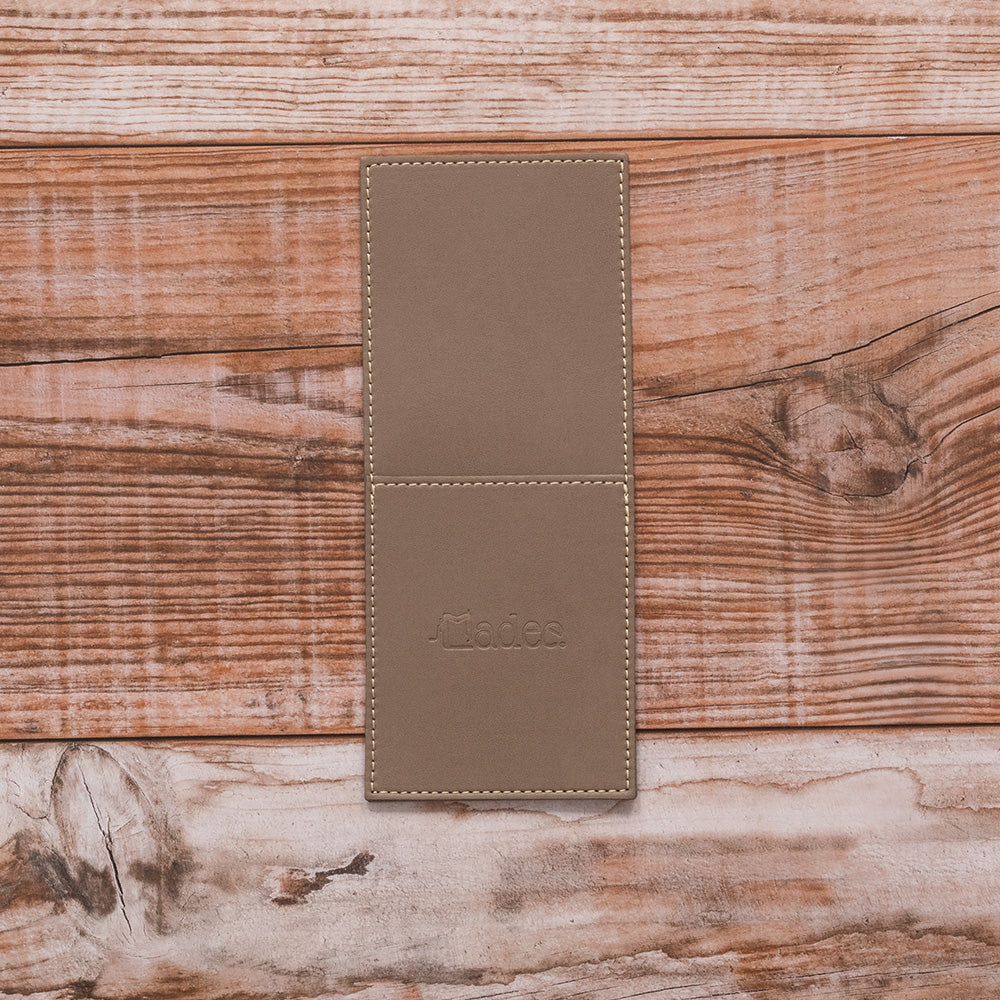 Porta posate personalizzabile in similpelle