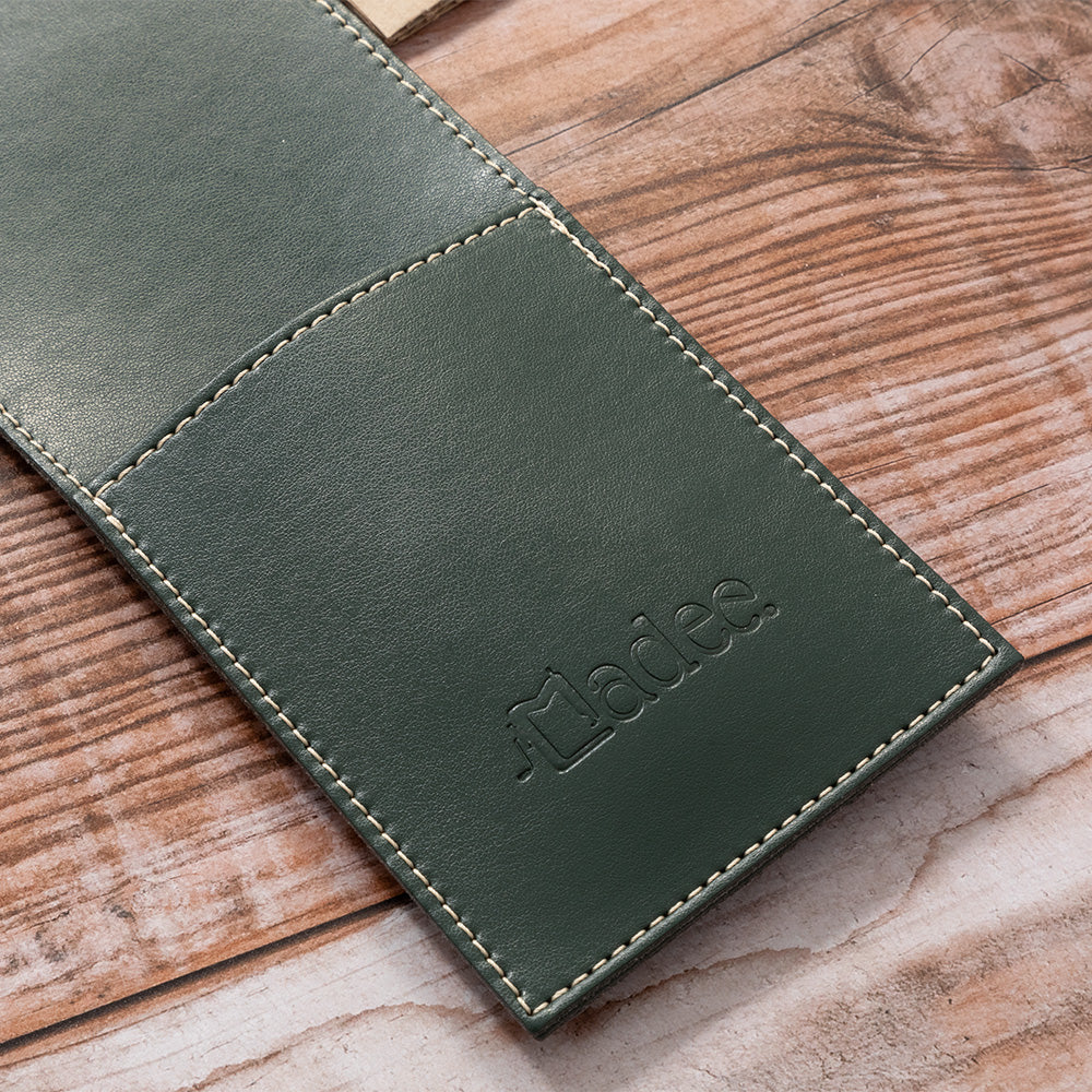 Porta posate personalizzabile in similpelle