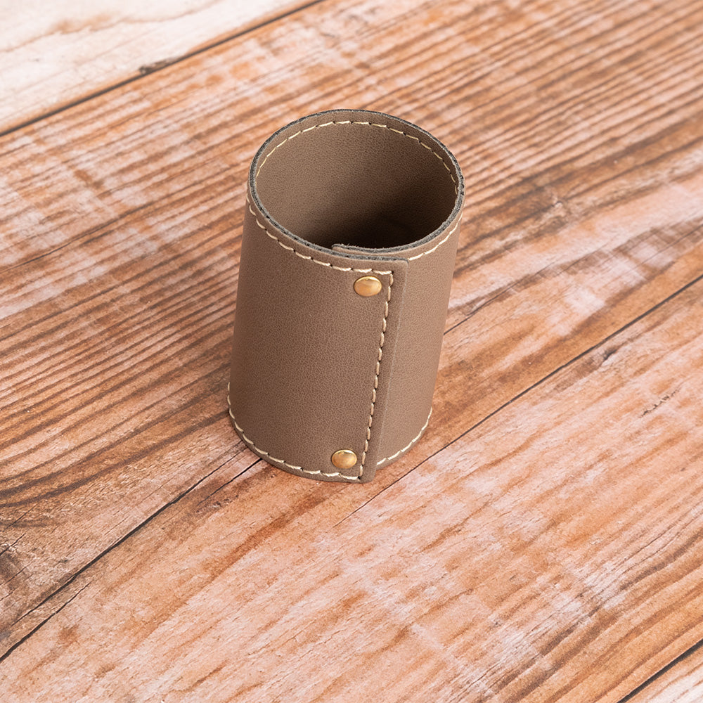 Porta tovaglioli personalizzabile in similpelle