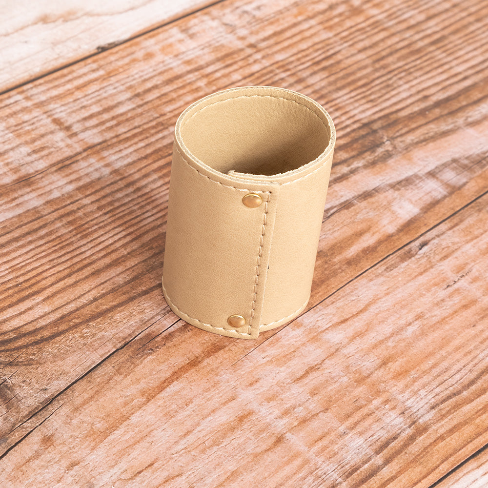 Porta tovaglioli personalizzabile in similpelle