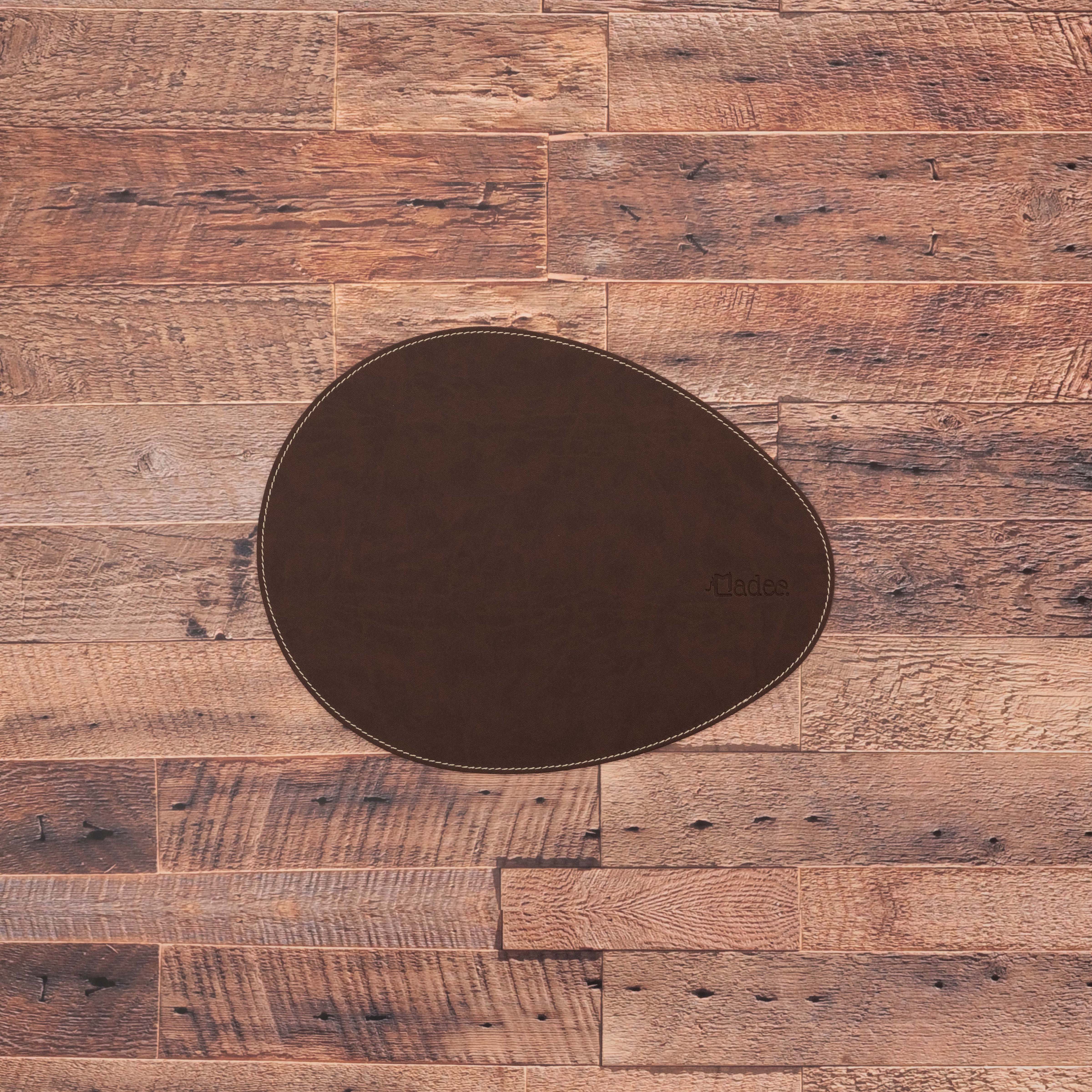 Set de table personnalisable en simili cuir