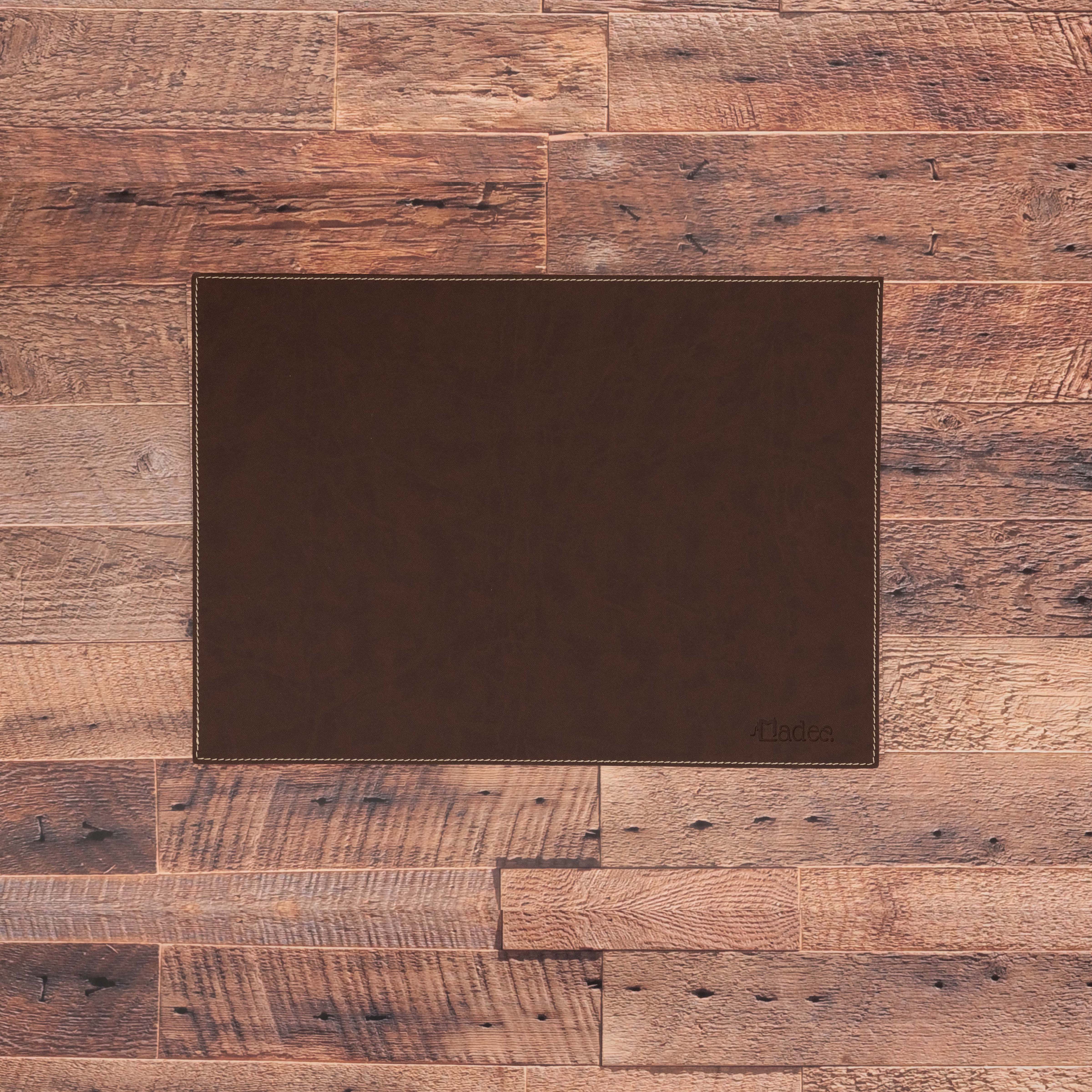 Tovaglietta rettangolare personalizzabile in similpelle