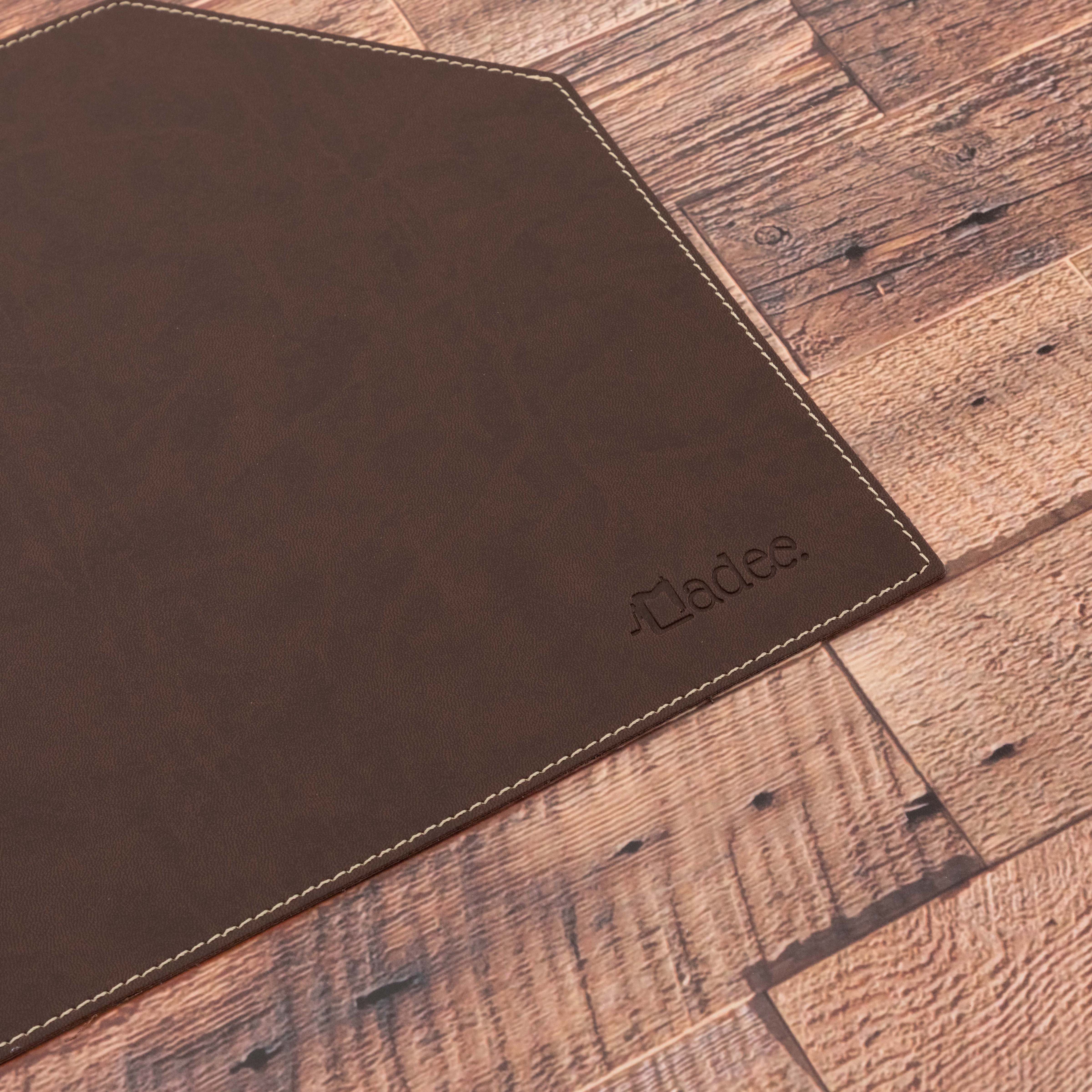 Tovaglietta rettangolare salvaspazio personalizzabile in similpelle