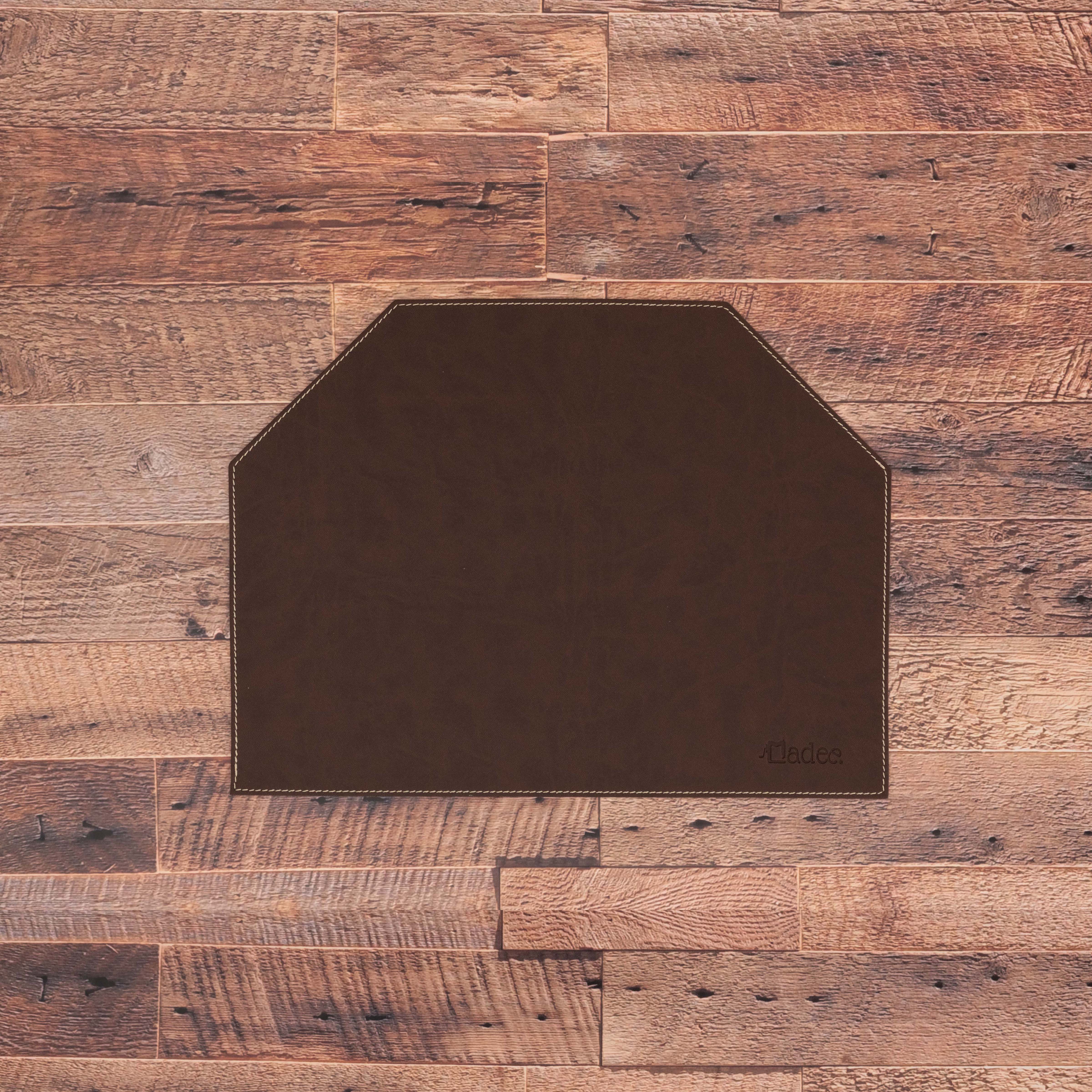 Tovaglietta rettangolare salvaspazio personalizzabile in similpelle