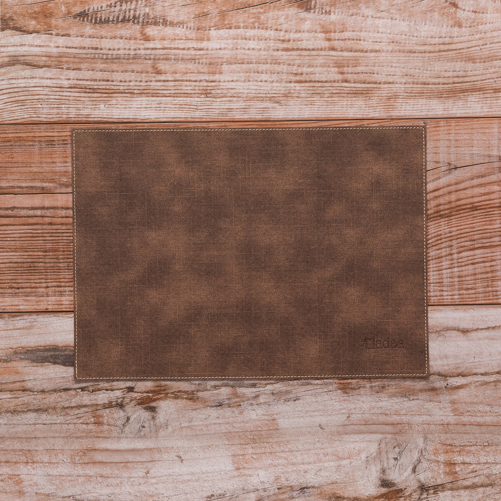 Tovaglietta personalizzabile in similpelle