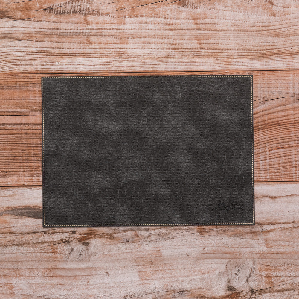 Tovaglietta personalizzabile in similpelle