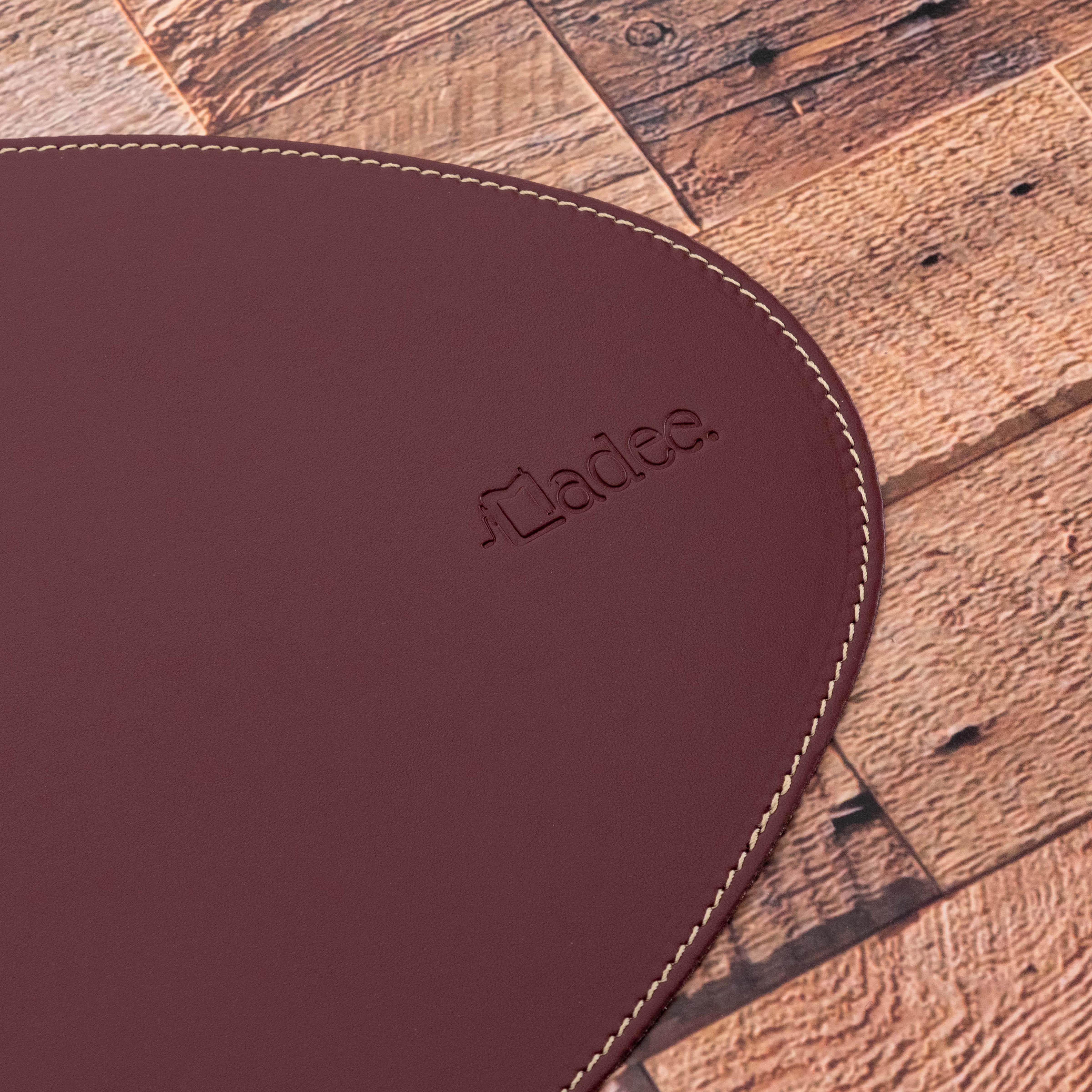 Set de table personnalisable en simili cuir