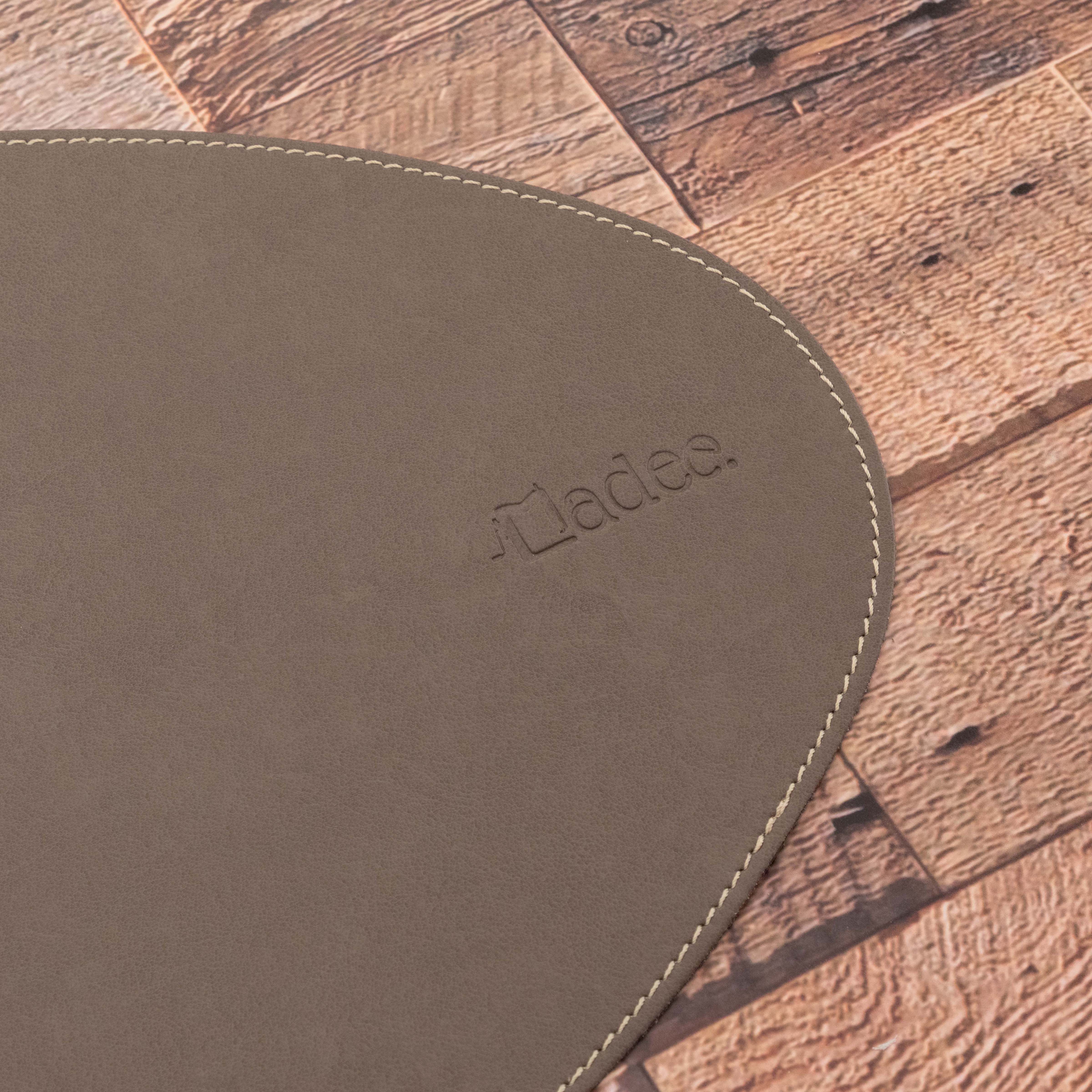 Set de table personnalisable en simili cuir