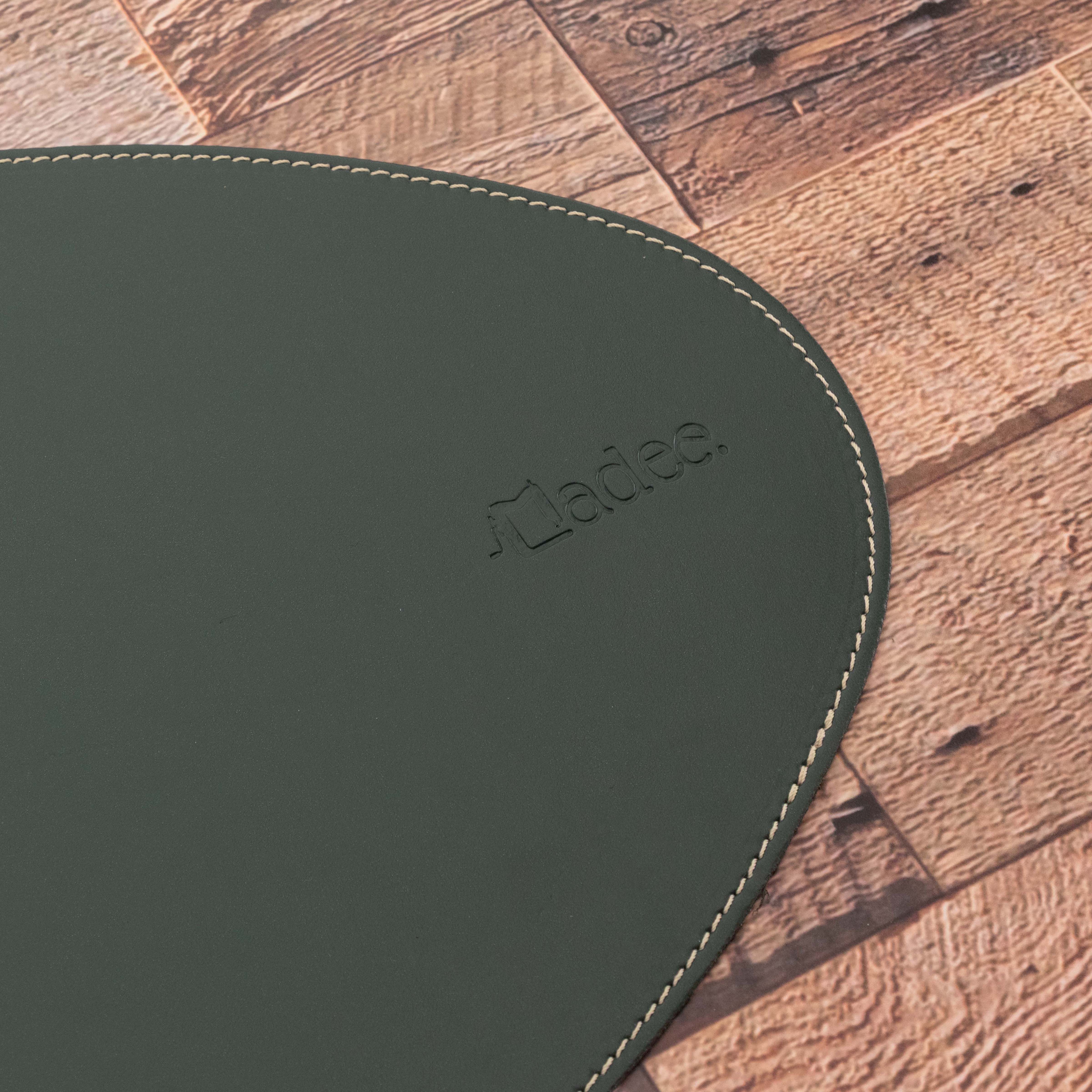 Set de table personnalisable en simili cuir