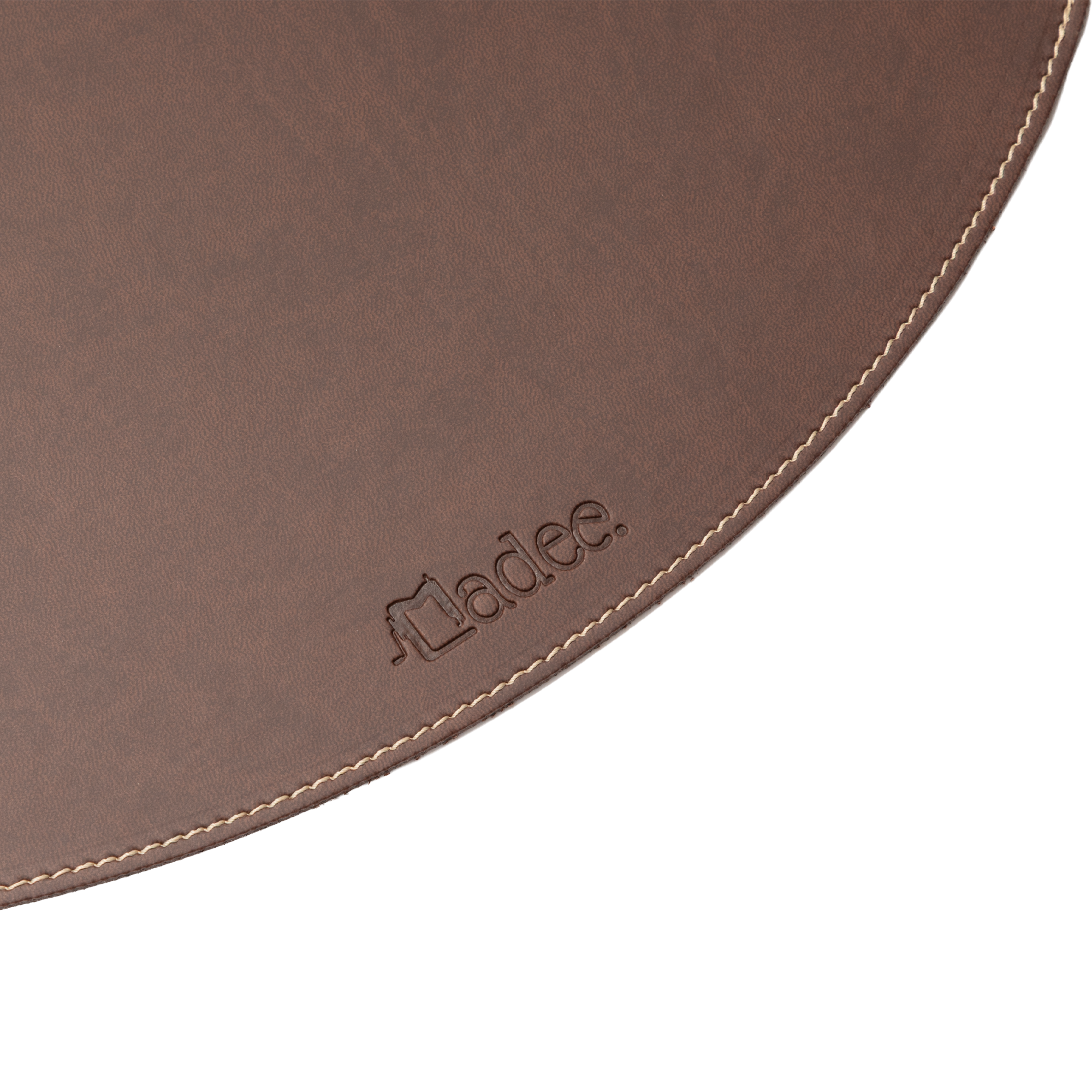 Tovaglietta ovale personalizzabile in similpelle