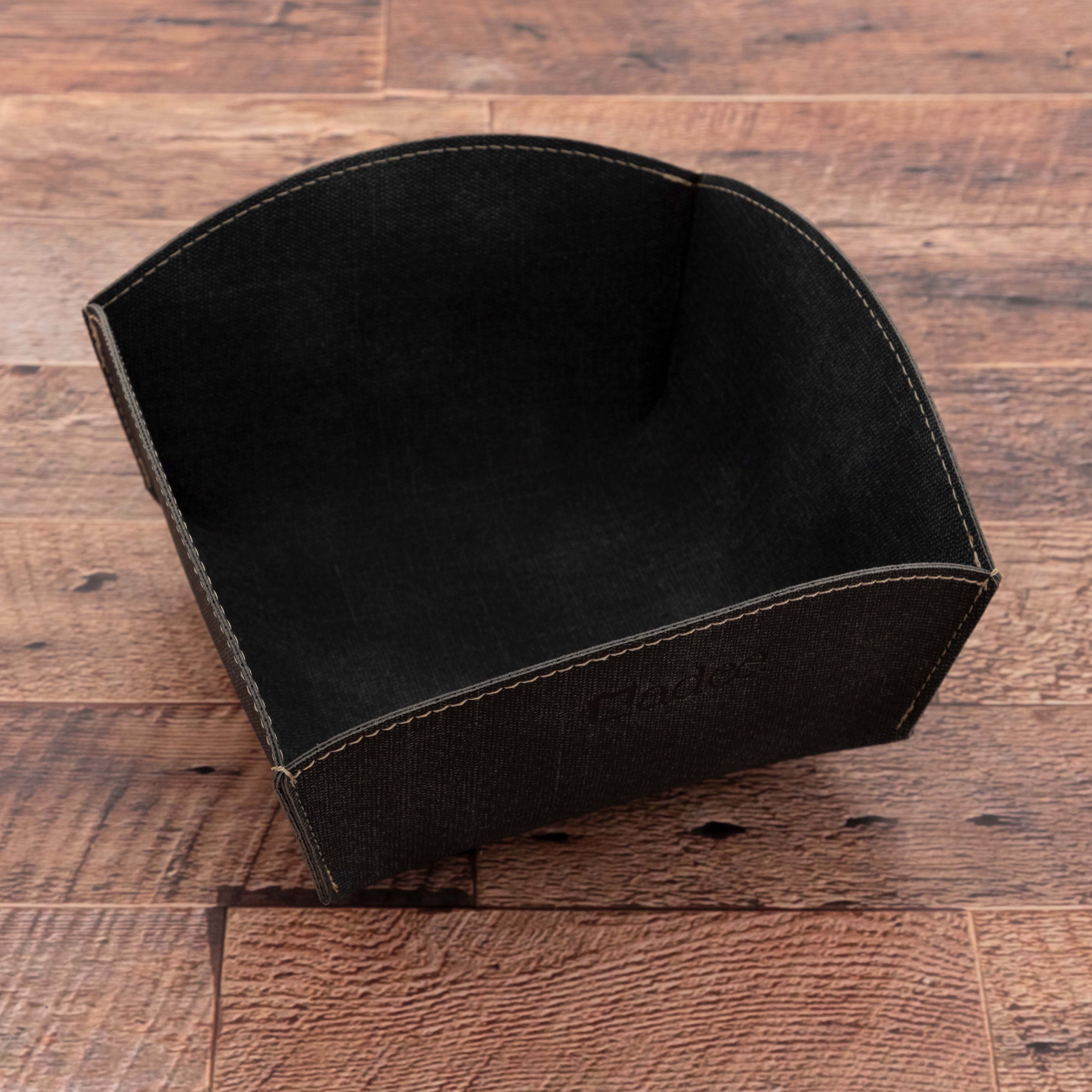 Corbeille à pain personnalisable en simili cuir
