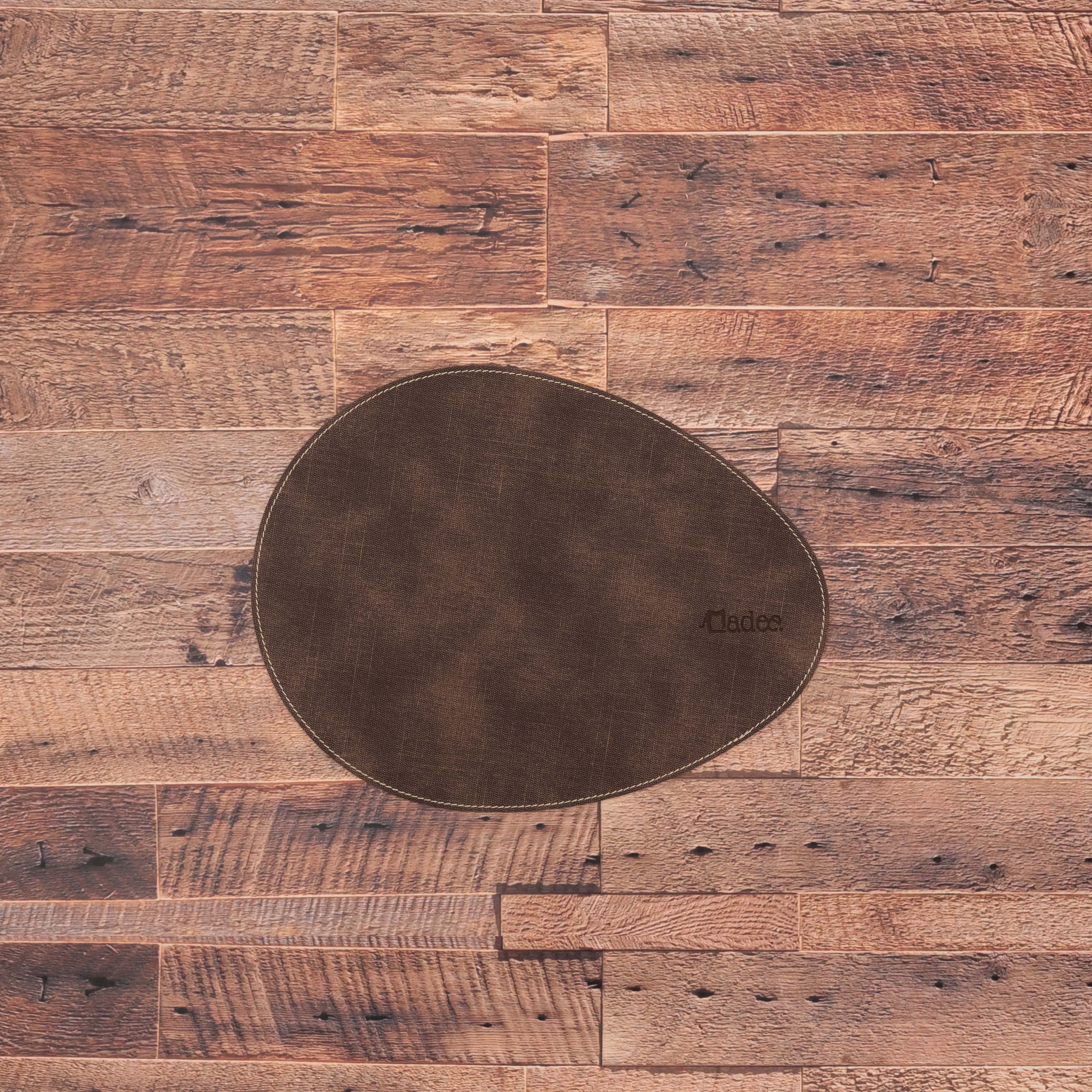 Set de table personnalisable en simili cuir