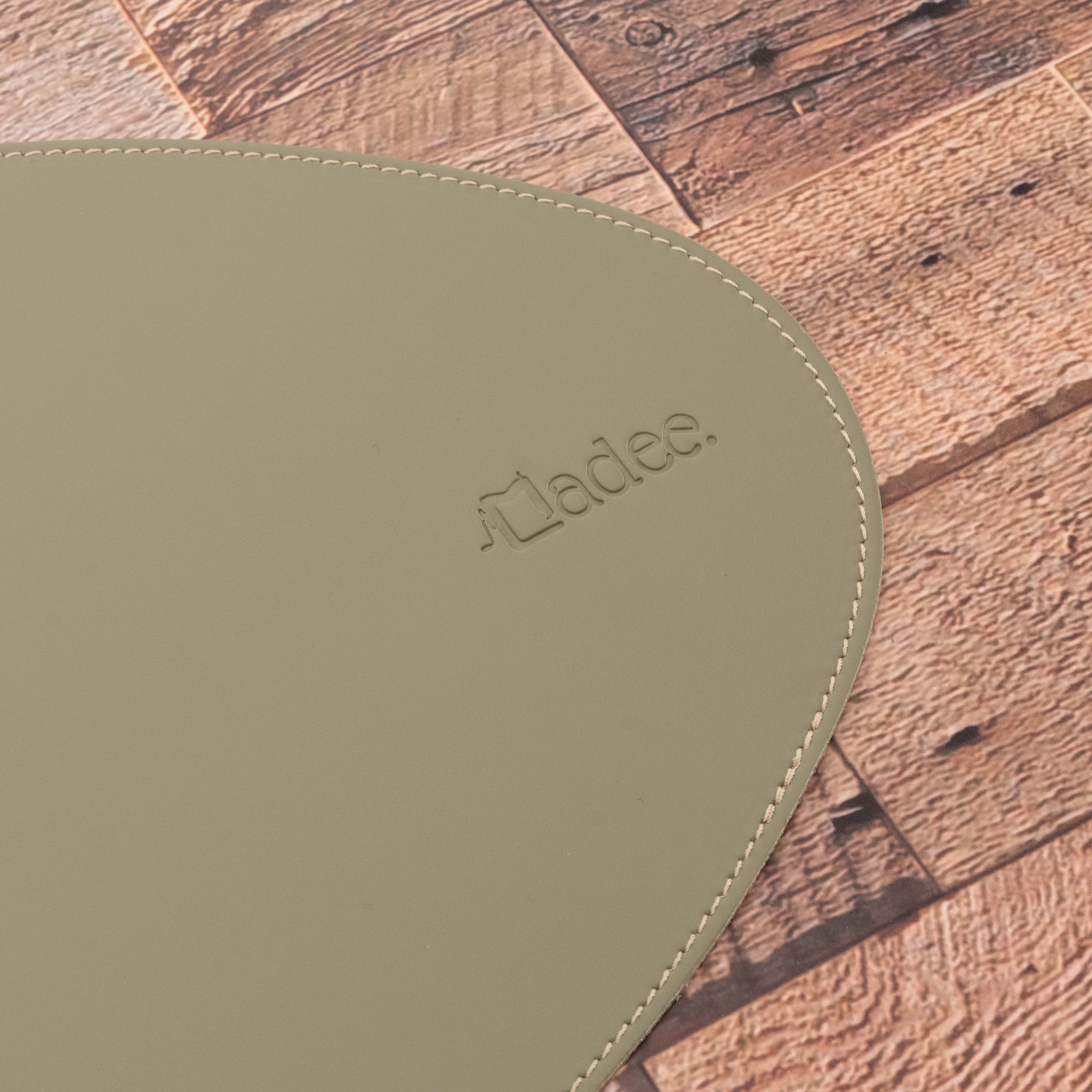 Set de table personnalisable en simili cuir