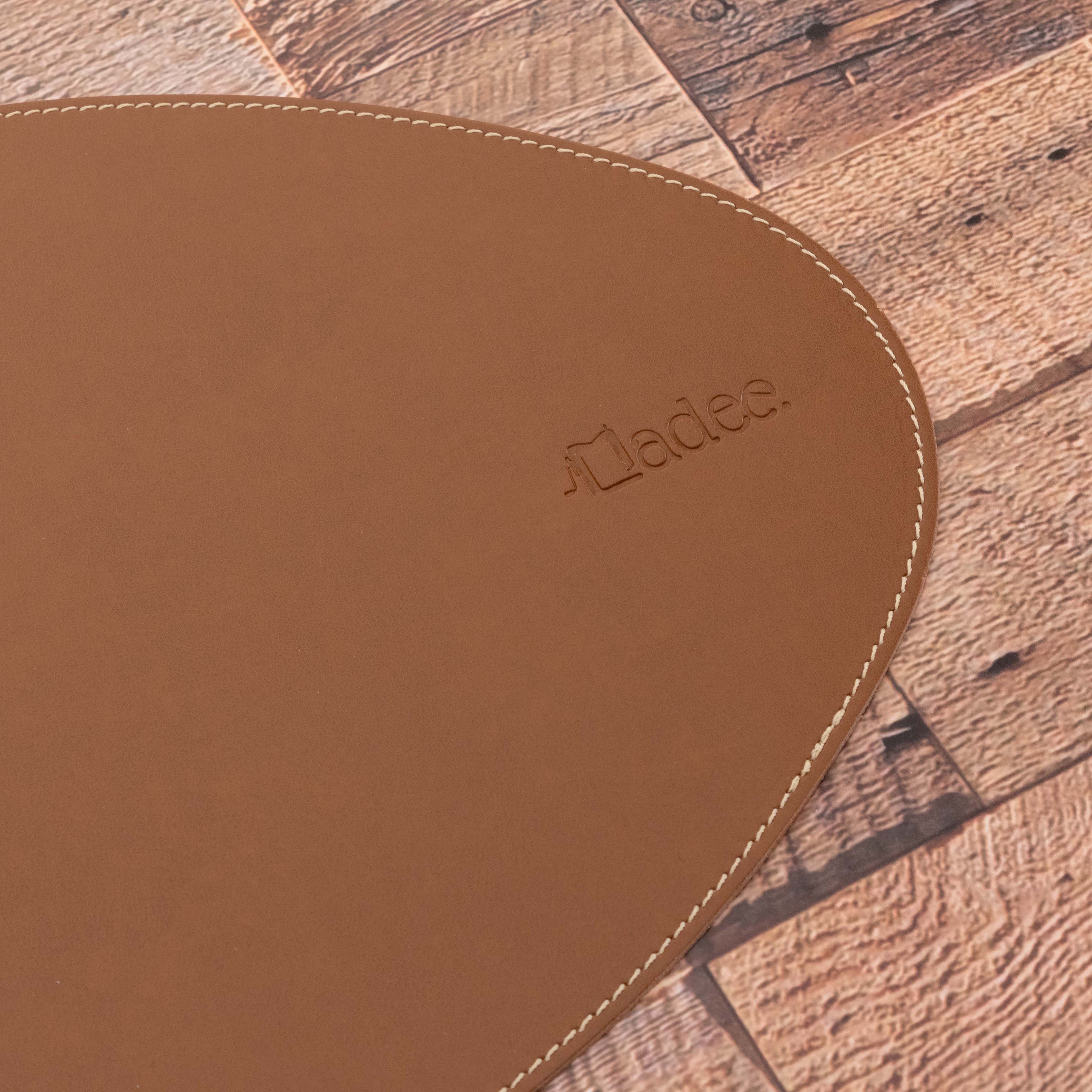 Set de table personnalisable en simili cuir