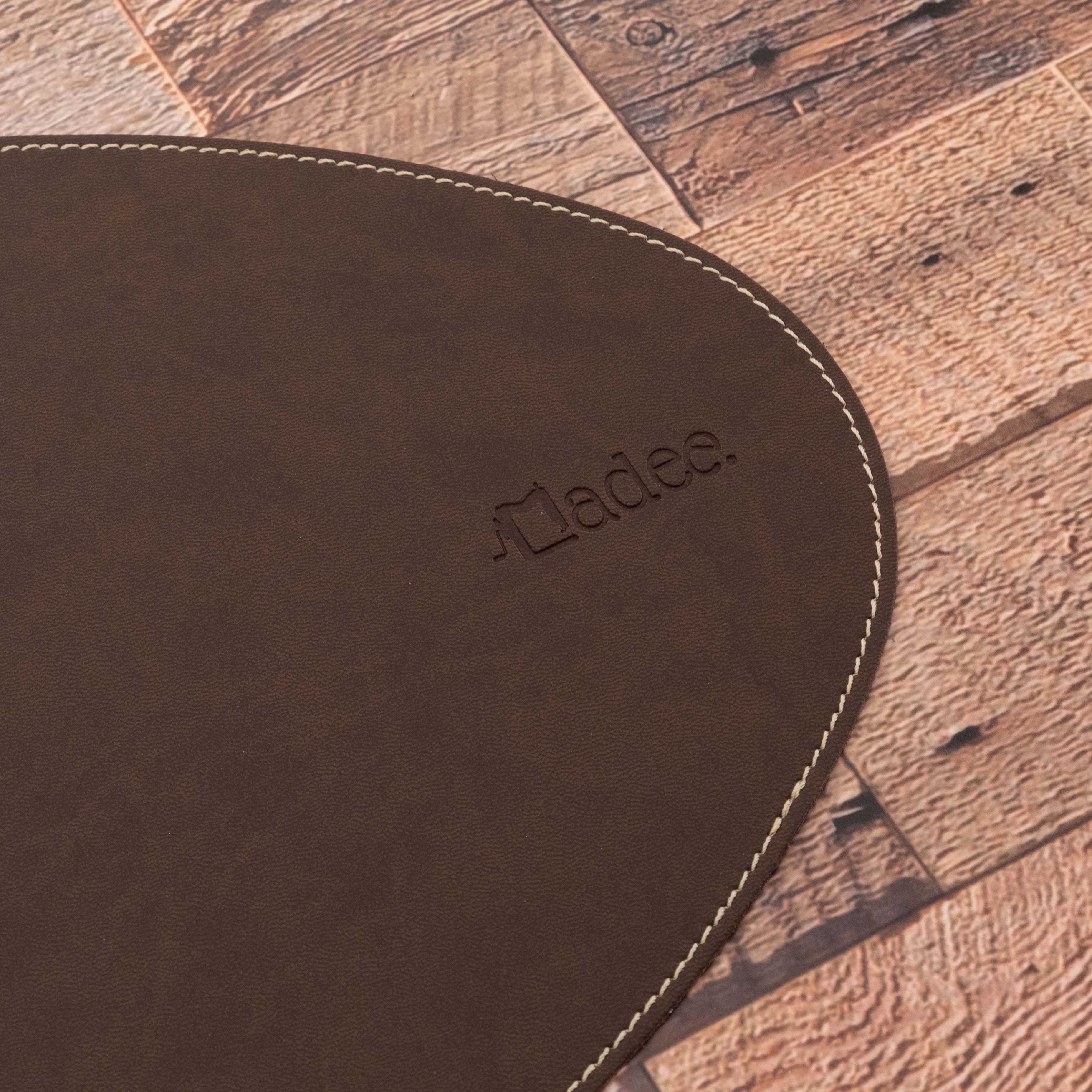 Set de table personnalisable en simili cuir