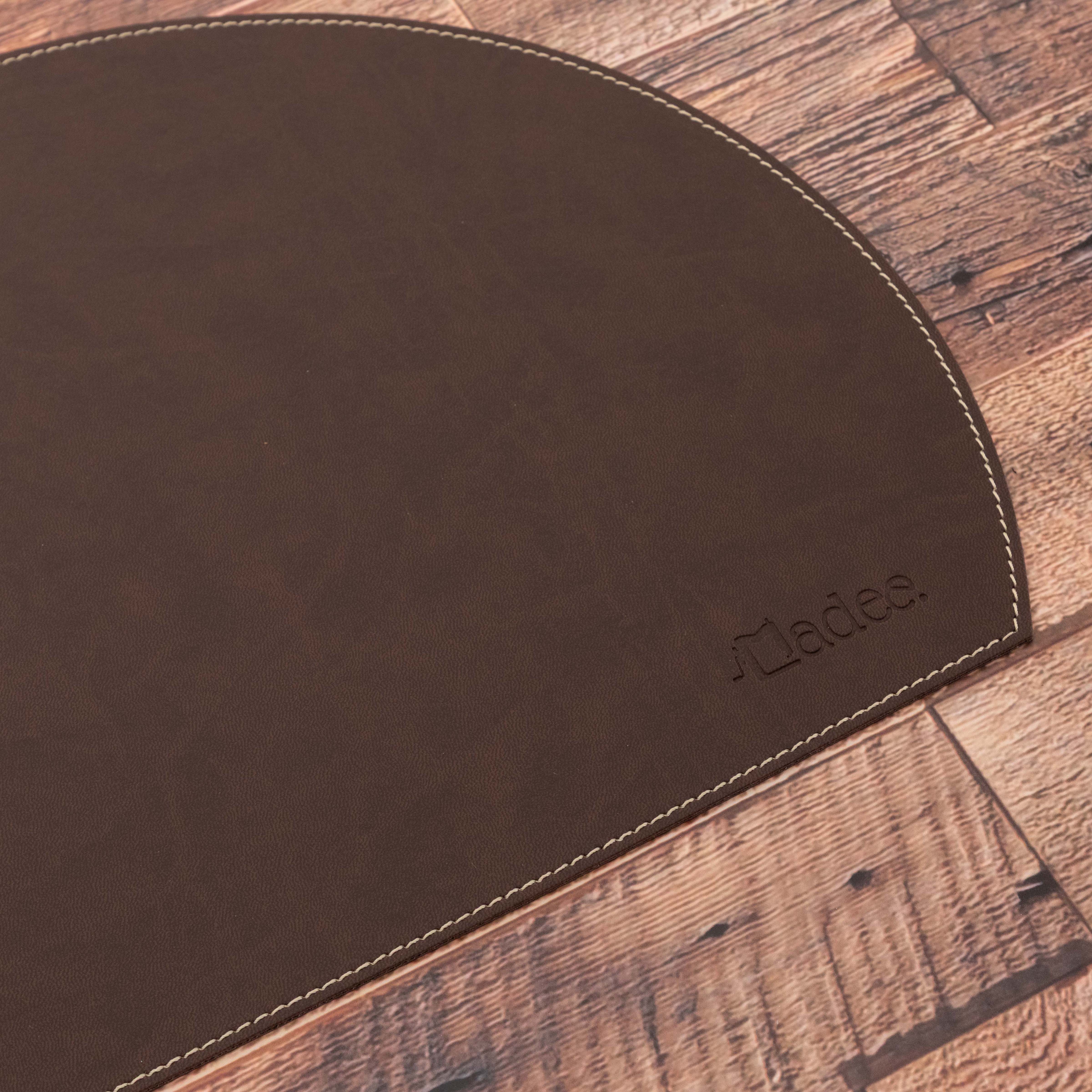 Set de table personnalisable en simili cuir